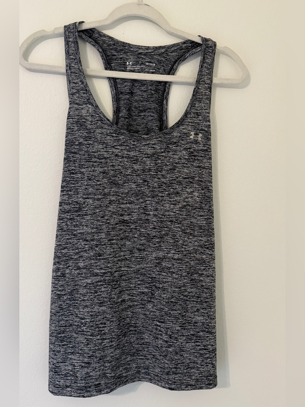 Under Armour Heathered Charcoal Racerback Tank